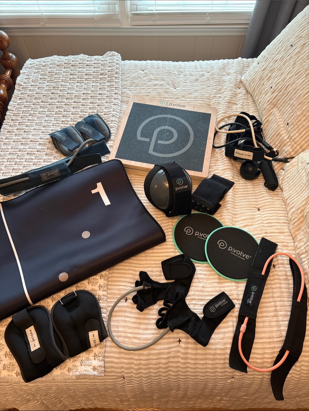 P.volve Full-Body Home Workout Kit — Black
